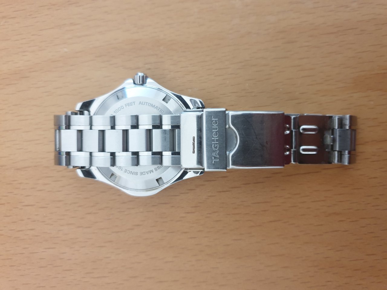 IMG_9081 TAG Heuer Aquaracer 300M Mens watch Unisex Automatic Steel WAF2110 Replica 5