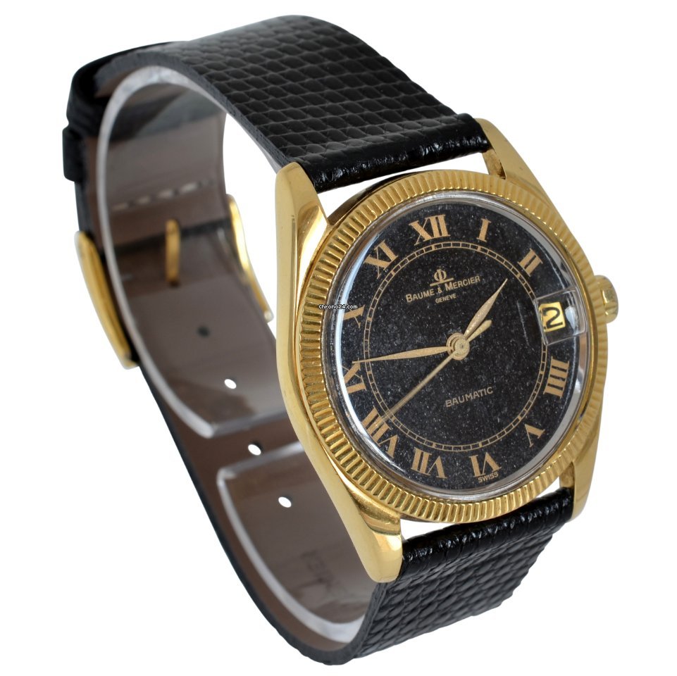 Baume & Mercier Mens watch Unisex Automatic Yellow gold 3183-2 Replica 5