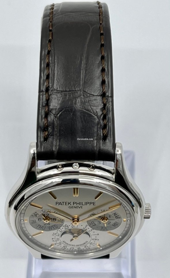 IMG_9081 Patek Philippe Perpetual Calendar Mens watch Unisex Automatic Platinum 5550P-001 Replica 5