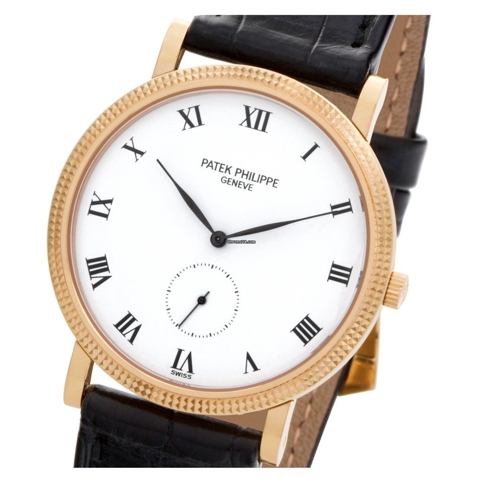 IMG_9081 Patek Philippe Calatrava Mens watch Unisex Manual winding Rose gold 3919R Replica 5