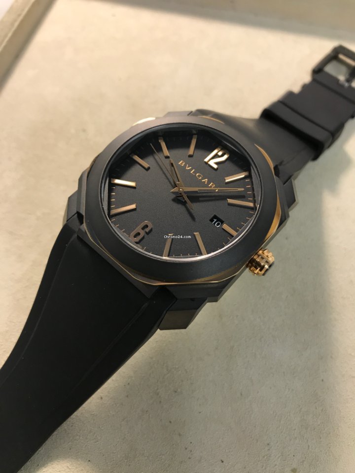 IMG_9081 Bulgari Octo Mens watch Unisex Automatic Steel 103085 BGO41PBBSGVD Replica 5