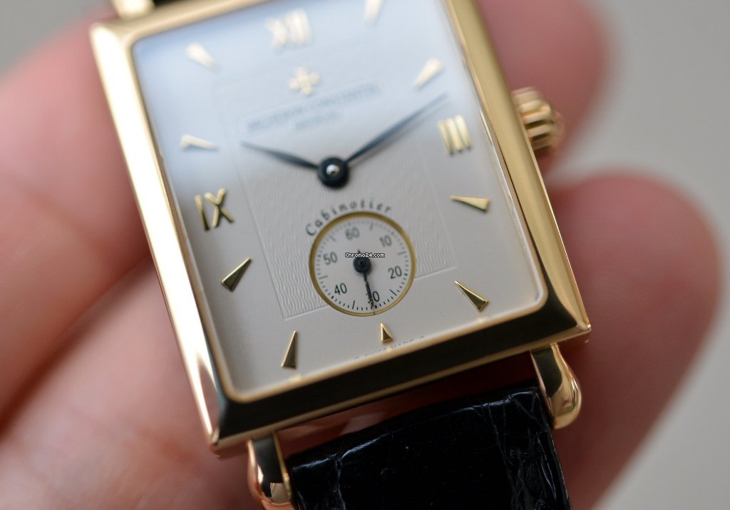 IMG_9081 Vacheron Constantin Historiques Mens watch Unisex Manual winding Yellow gold 91001 Replica 5