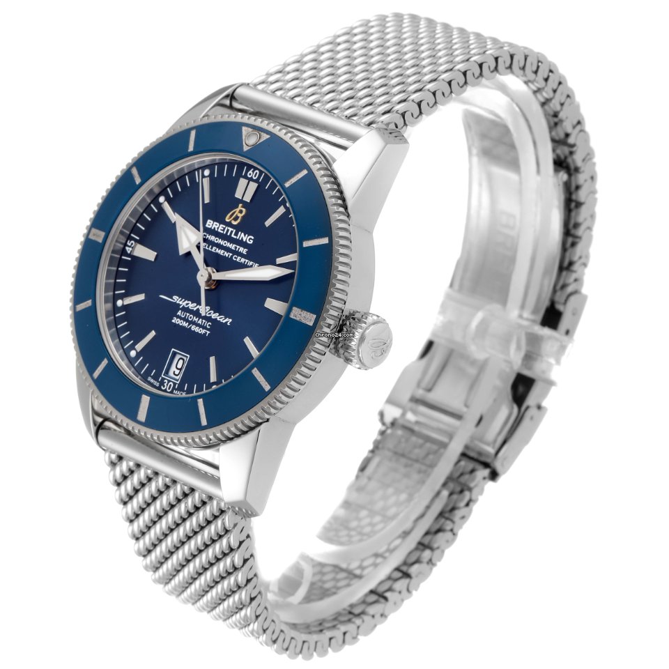 IMG_9081 Breitling Superocean Heritage II 42 Mens watch Unisex Automatic Steel AB2010161C1A1 Replica 5