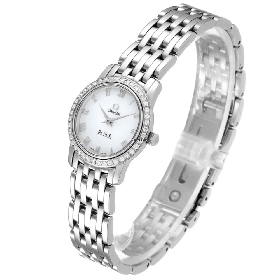 IMG_9081 Omega De Ville Womens watch Quartz Steel 4575.71.00 Replica 5