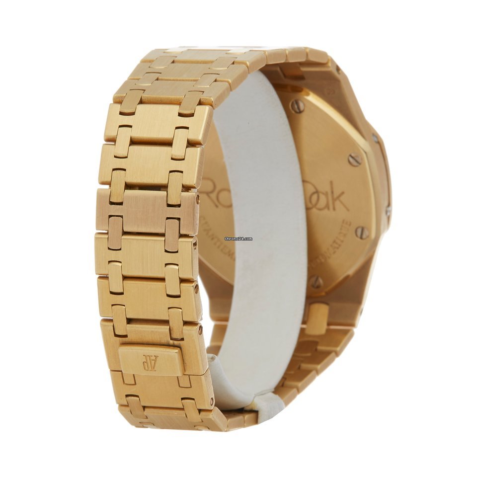 IMG_9081 Audemars Piguet Royal Oak Perpetual Calendar Mens watch Unisex Automatic Yellow gold 25654BA.OO.0944BA.02 Replica 5
