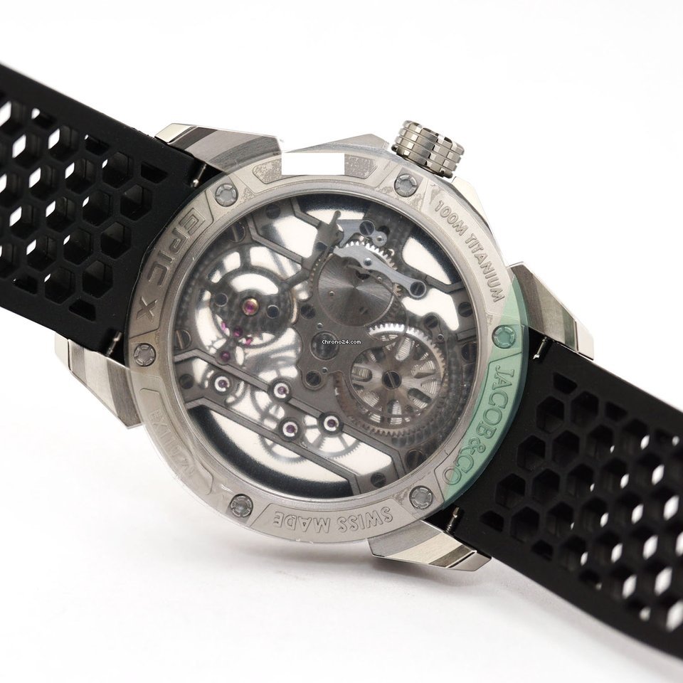 IMG_9081 Jacob & Co. Mens watch Unisex Manual winding Titanium EX110.20.AA.AF.ABRUA Replica 5