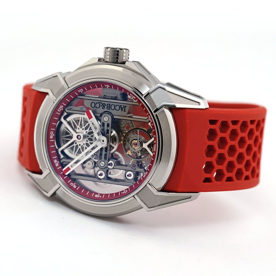 IMG_9081 Jacob & Co. Mens watch Unisex Manual winding Titanium EX110.20.AA.AG.ABRUA Replica 5