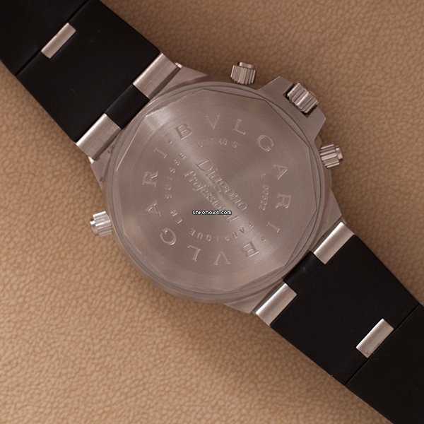 IMG_9081 Bulgari Diagono Mens watch Unisex Automatic Steel GMT 40 S Replica 5