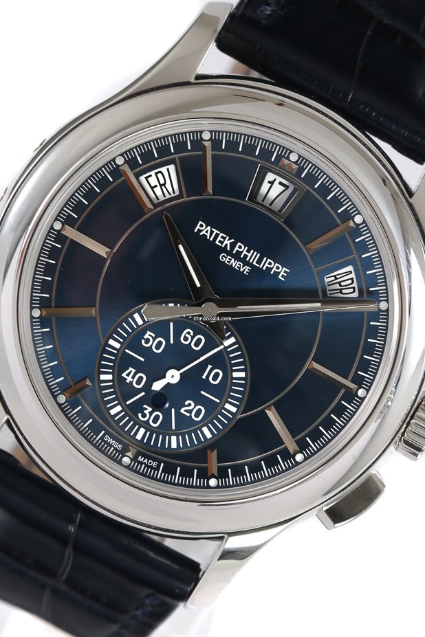 Patek Philippe Annual Calendar Chronograph Mens watch Unisex Automatic Platinum 5905P-001 Replica 5