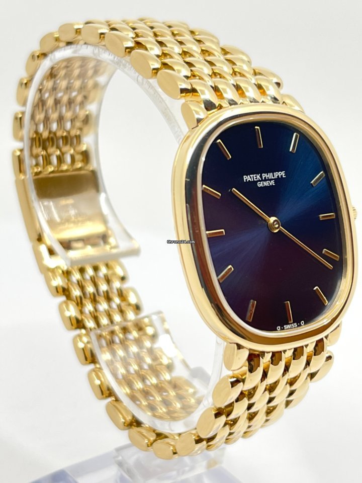 IMG_9081 Patek Philippe Golden Ellipse Mens watch Unisex Automatic Yellow gold 3738 122 Replica 5