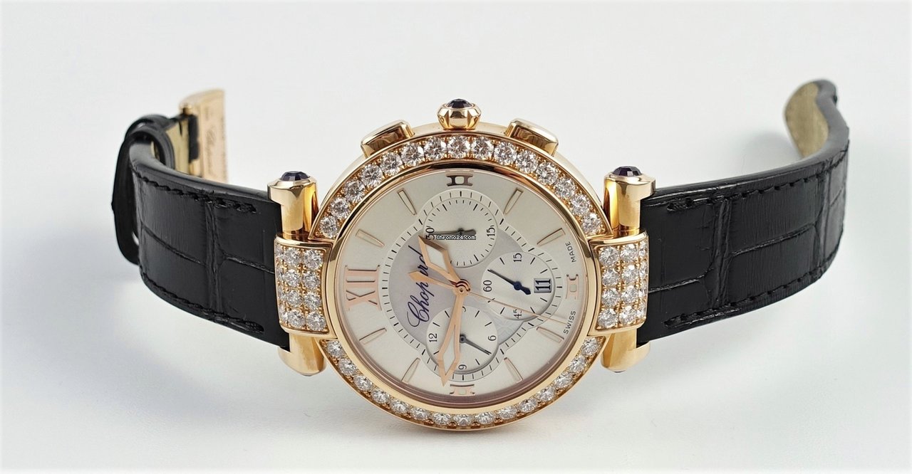IMG_9081 Chopard Imperiale Womens watch Automatic Rose gold 384211-5003 Replica 5