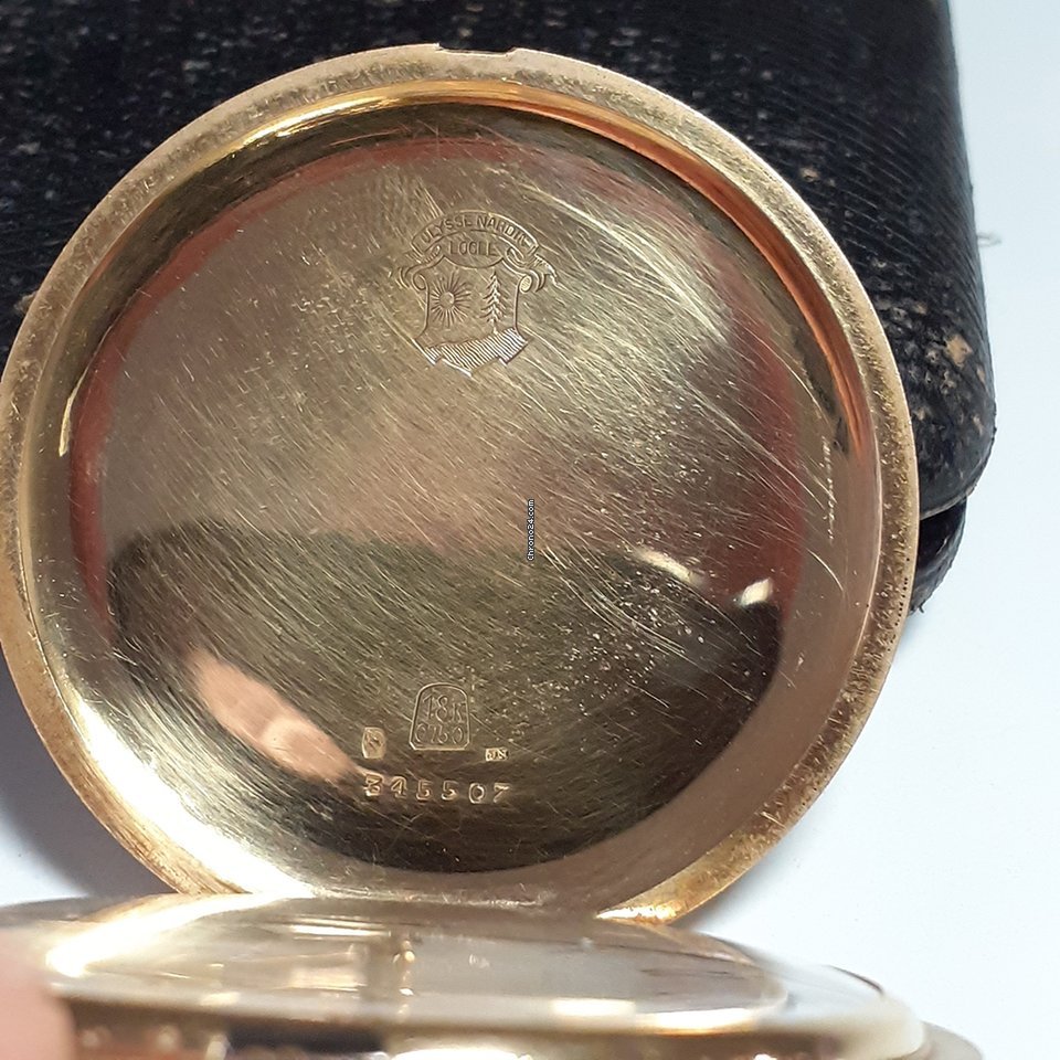IMG_9081 Ulysse Nardin Mens watch Unisex Manual winding Yellow gold 115819 Replica 5
