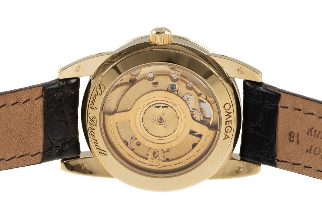 IMG_9081 Omega Mens watch Unisex Automatic Yellow gold 175.0300 Replica 5
