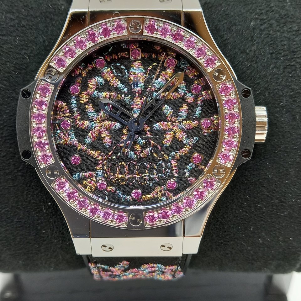 Hublot Big Bang Broderie Mens watch Unisex Automatic Steel 343.SS.6599.NR.1233 Replica 5