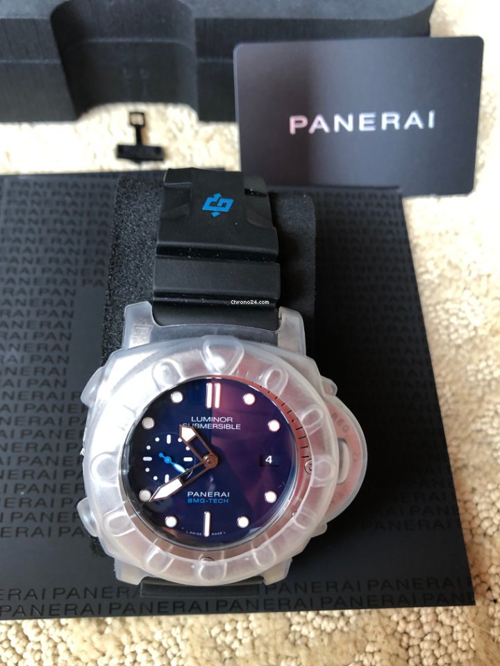Panerai Luminor Submersible 1950 3 Days Automatic Mens watch Unisex Automatic Titanium PAM 692 Replica 5