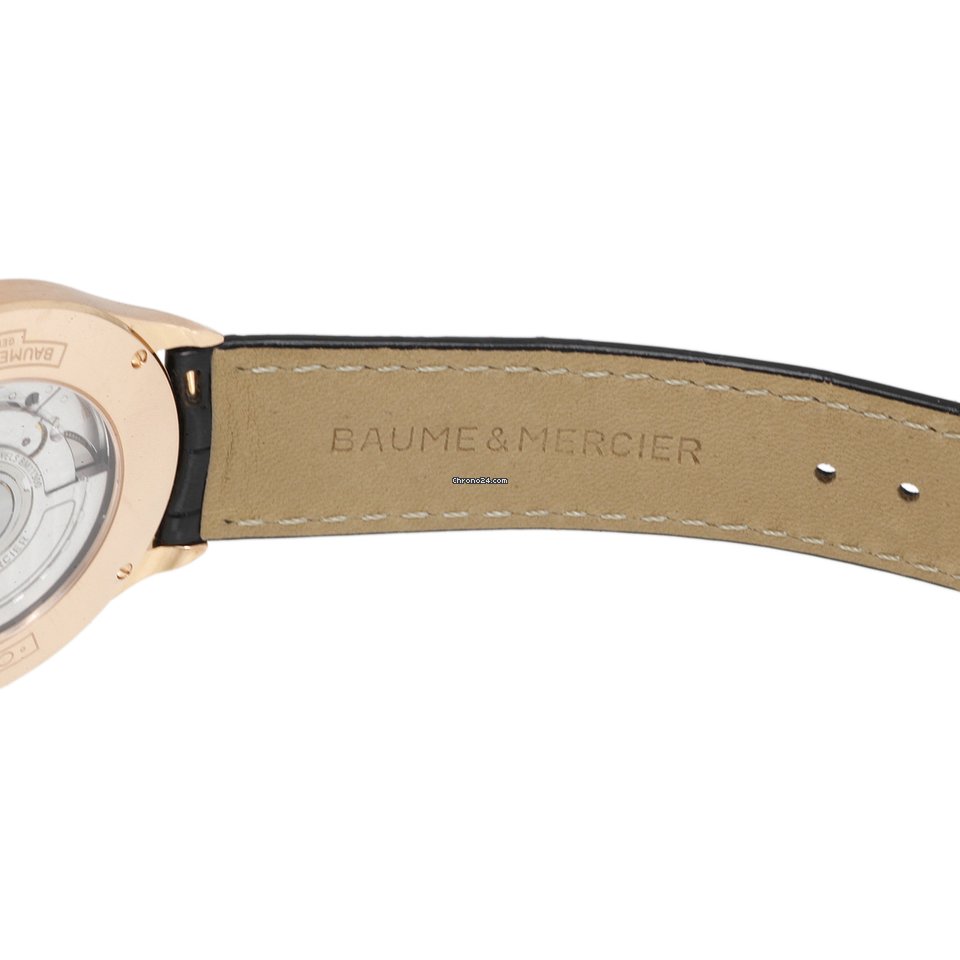 IMG_9081 Baume & Mercier Clifton Automatic Rose gold M0A10104 Replica 5