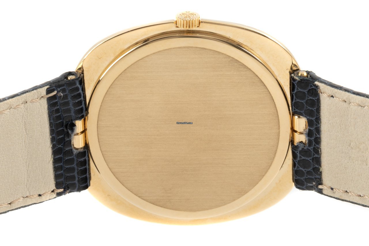 Patek Philippe Golden Ellipse Mens watch Unisex Automatic Yellow gold 3589 Replica 5