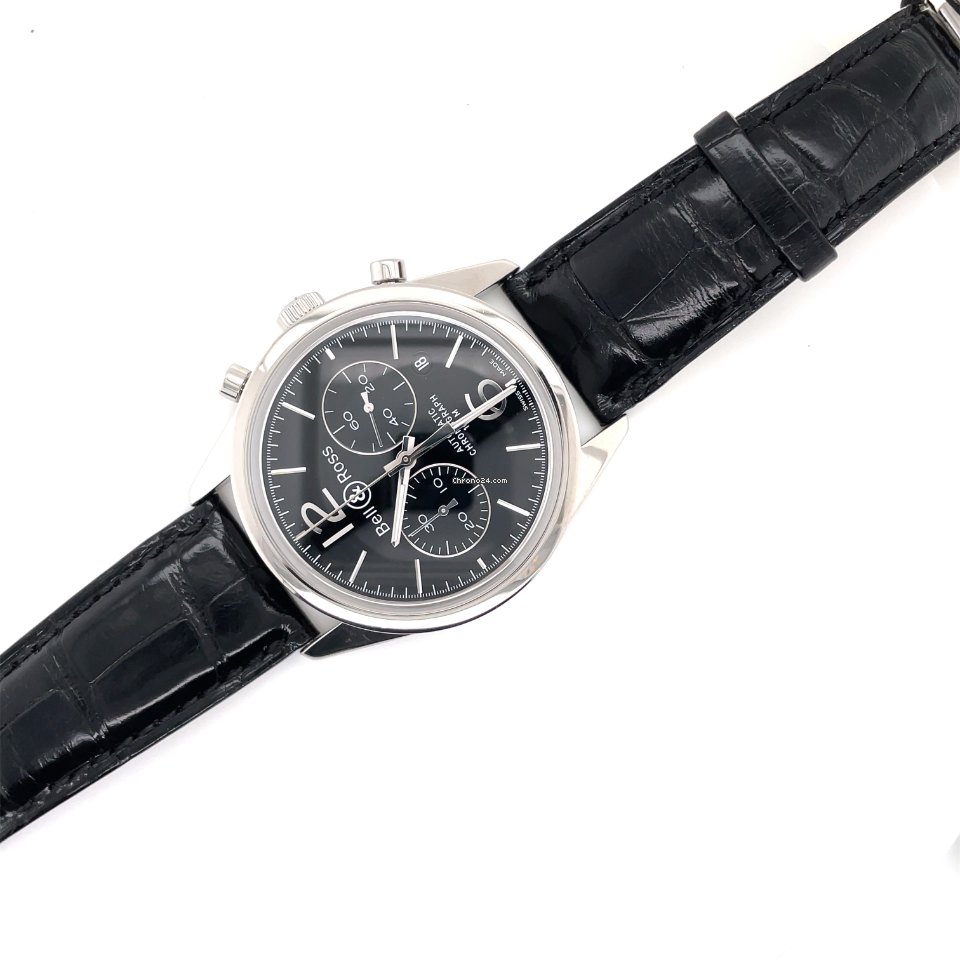 IMG_9081 Bell & Ross Vintage Mens watch Unisex Automatic Steel BRG126-BL-ST SCR Replica 5