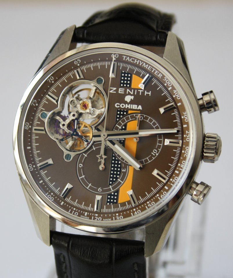 Zenith El Primero Chronomaster Mens watch Unisex Automatic Steel 03.2047.4061 76.C494 Replica 5