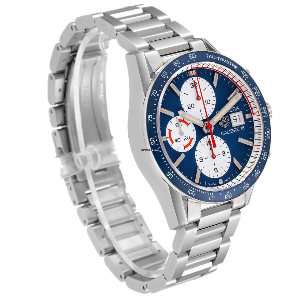 IMG_9081 TAG Heuer Carrera Calibre 16 Mens watch Unisex Automatic Steel CV201AR.BA0715 Replica 5