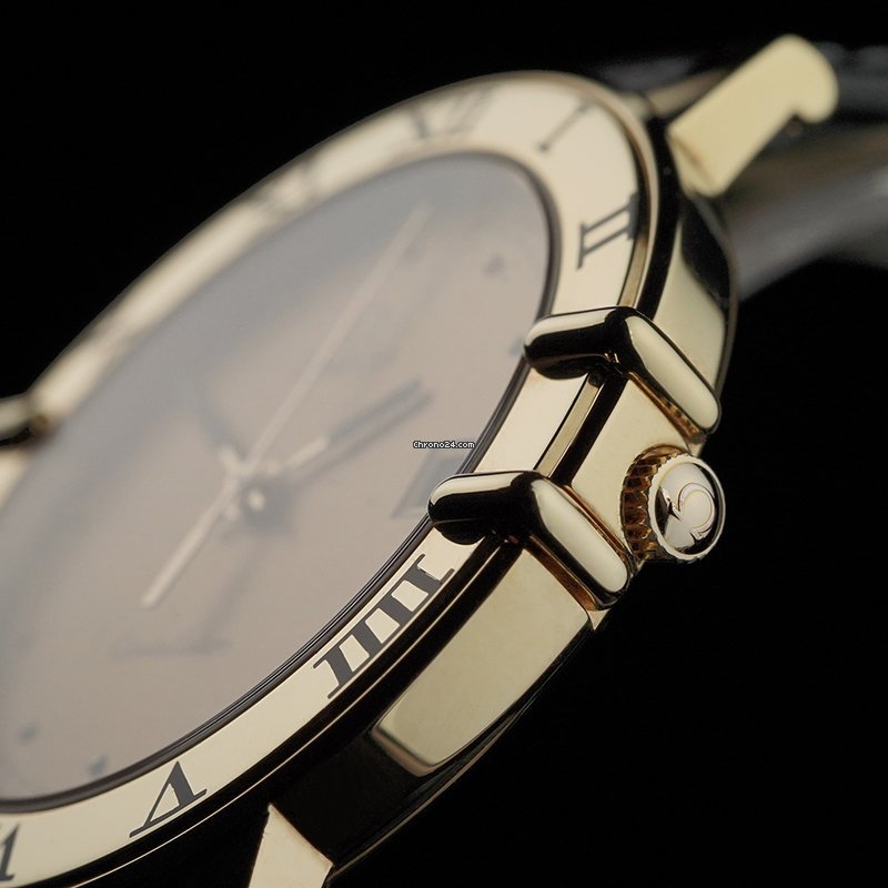 IMG_9081 Omega Constellation Quartz Mens watch Unisex Yellow gold 1611.10.00 Replica 5