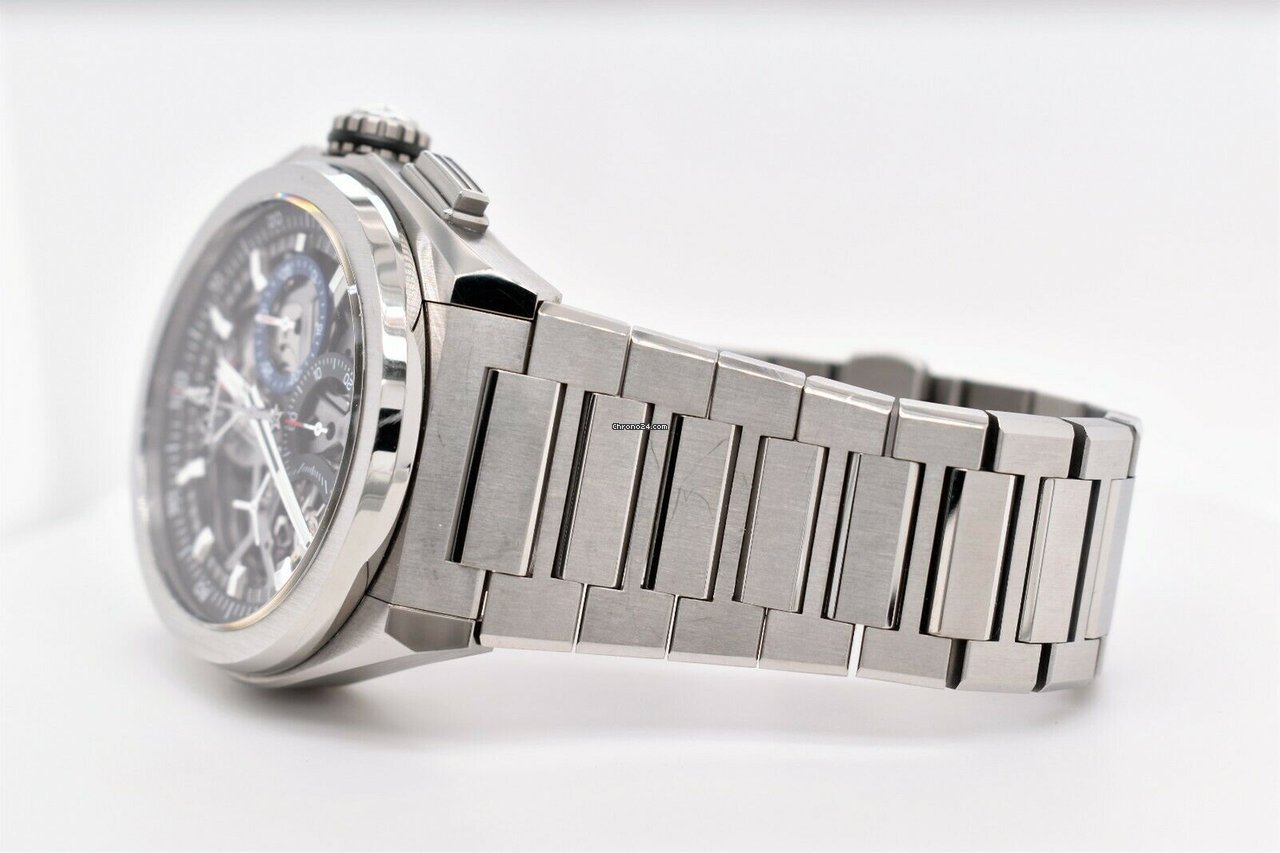 IMG_9081 Zenith Defy El Primero Mens watch Unisex Automatic Titanium 95 Replica 5