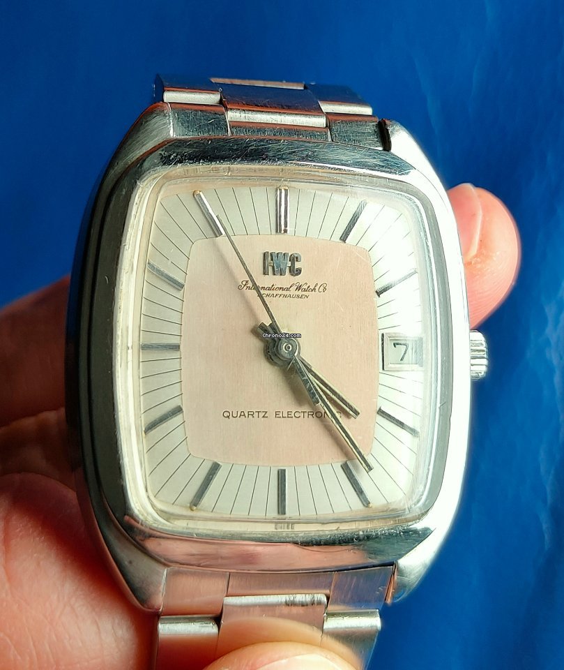 IMG_9081 IWC Mens watch Unisex Quartz Steel 3203 Replica 5