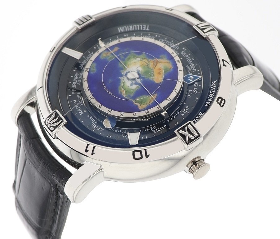 Ulysse Nardin Mens watch Unisex Automatic Platinum 889-70 Replica 5