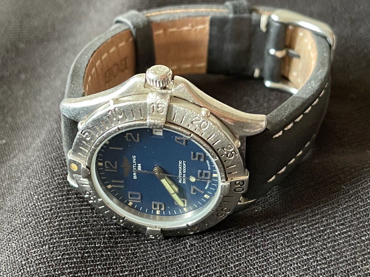 IMG_9081 Breitling Colt Automatic Mens watch Unisex Automatic Steel A17035 Replica 5