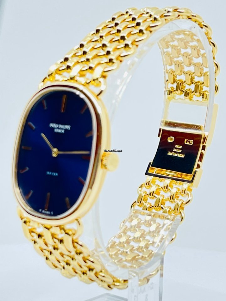 Patek Philippe Golden Ellipse Mens watch Unisex Manual winding Yellow gold 3848 1 Replica 5