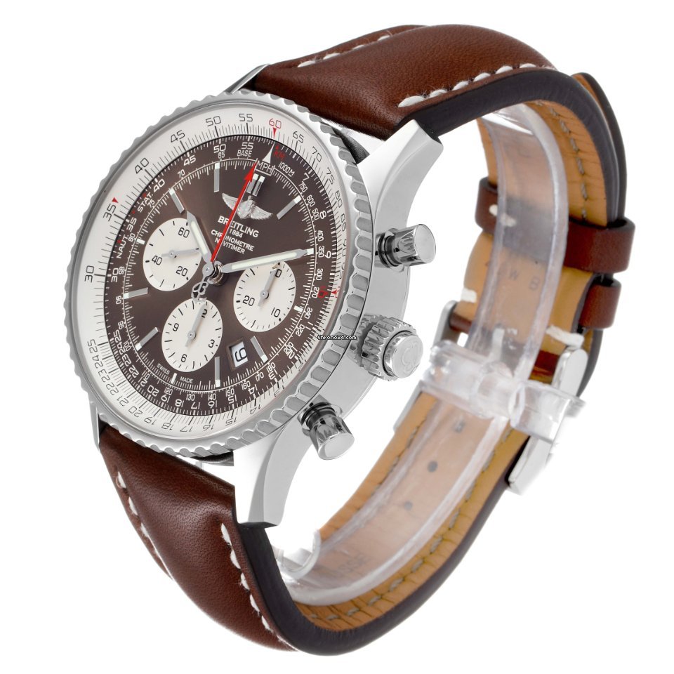 IMG_9081 Breitling Navitimer Rattrapante Mens watch Unisex Automatic Steel AB031021 BF77 441X Replica 5