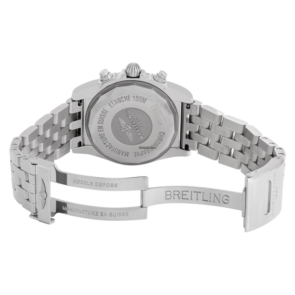 IMG_9081 Breitling Chronomat 38 Mens watch Unisex Automatic Steel W1331012 Replica 5
