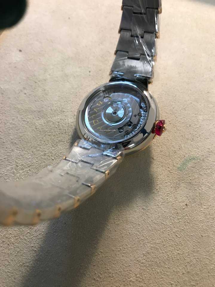 IMG_9081 Bulgari Lucea Womens watch Automatic Gold Steel 102192 LU33BSPGSPGD Replica 5