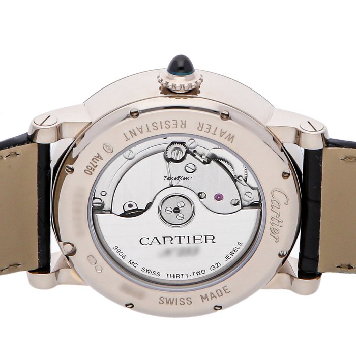 Cartier Rotonde de Cartier Mens watch Unisex Automatic White gold WHRO0003 Replica 5
