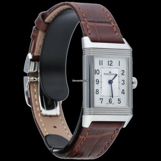 IMG_9081 Jaeger-LeCoultre Reverso Classic Small Womens watch Quartz Steel 2618432 Replica 5