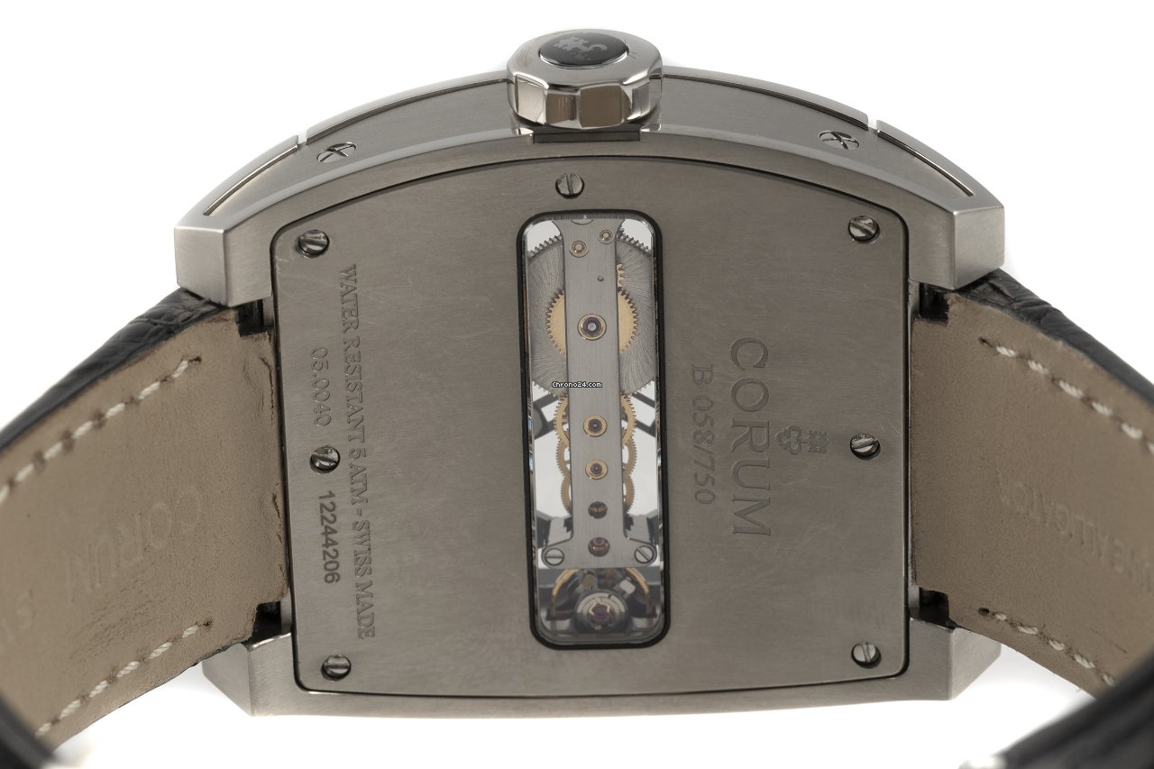 Corum Ti-Bridge Mens watch Unisex Manual winding Titanium 05.0040 Replica 5