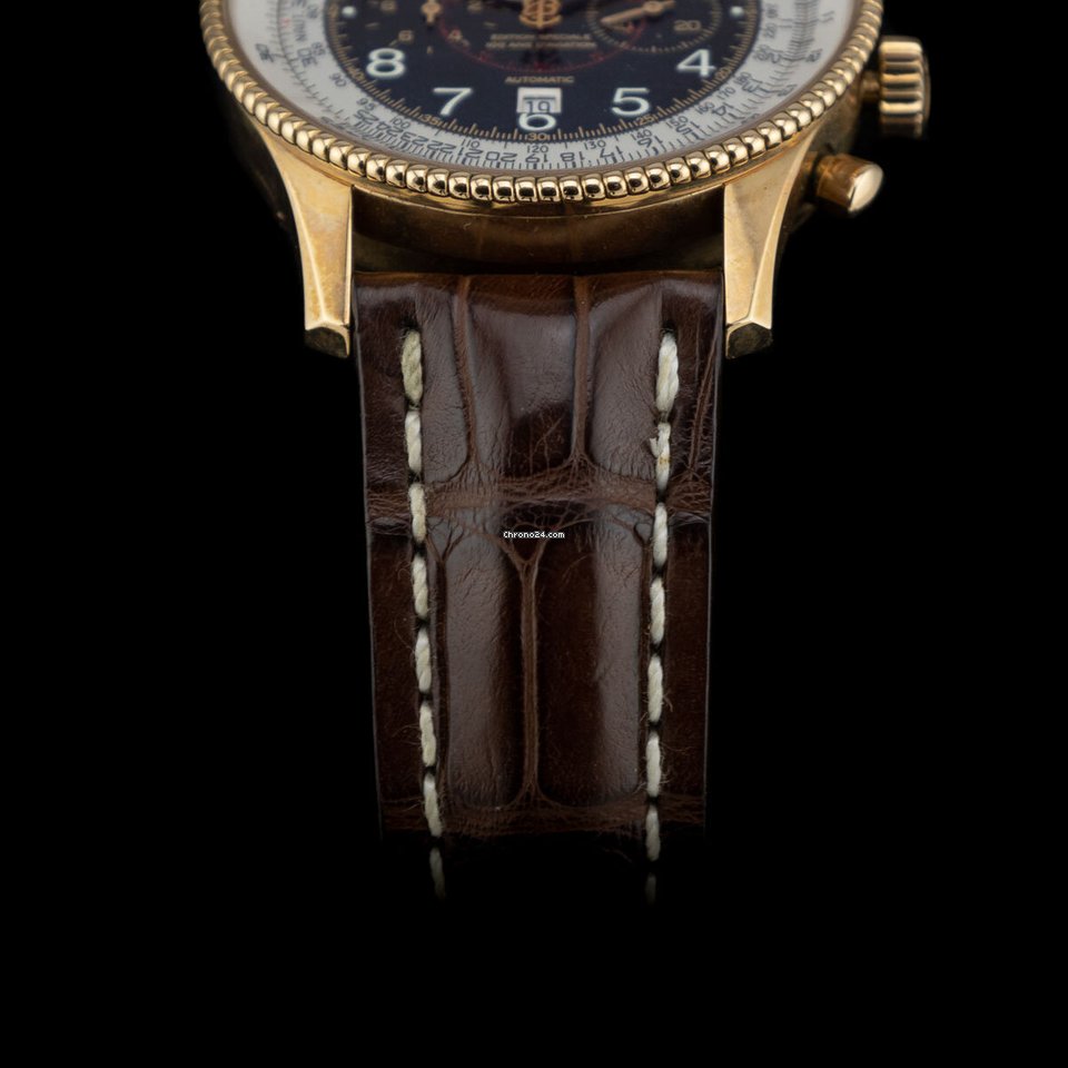 IMG_9081 Breitling Montbrillant Mens watch Unisex Automatic Rose gold K35330 Replica 5