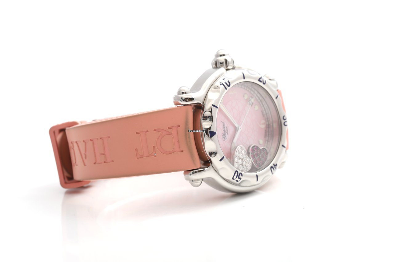 IMG_9081 Chopard Happy Diamonds Womens watch Quartz Steel 28 8950 Replica 5