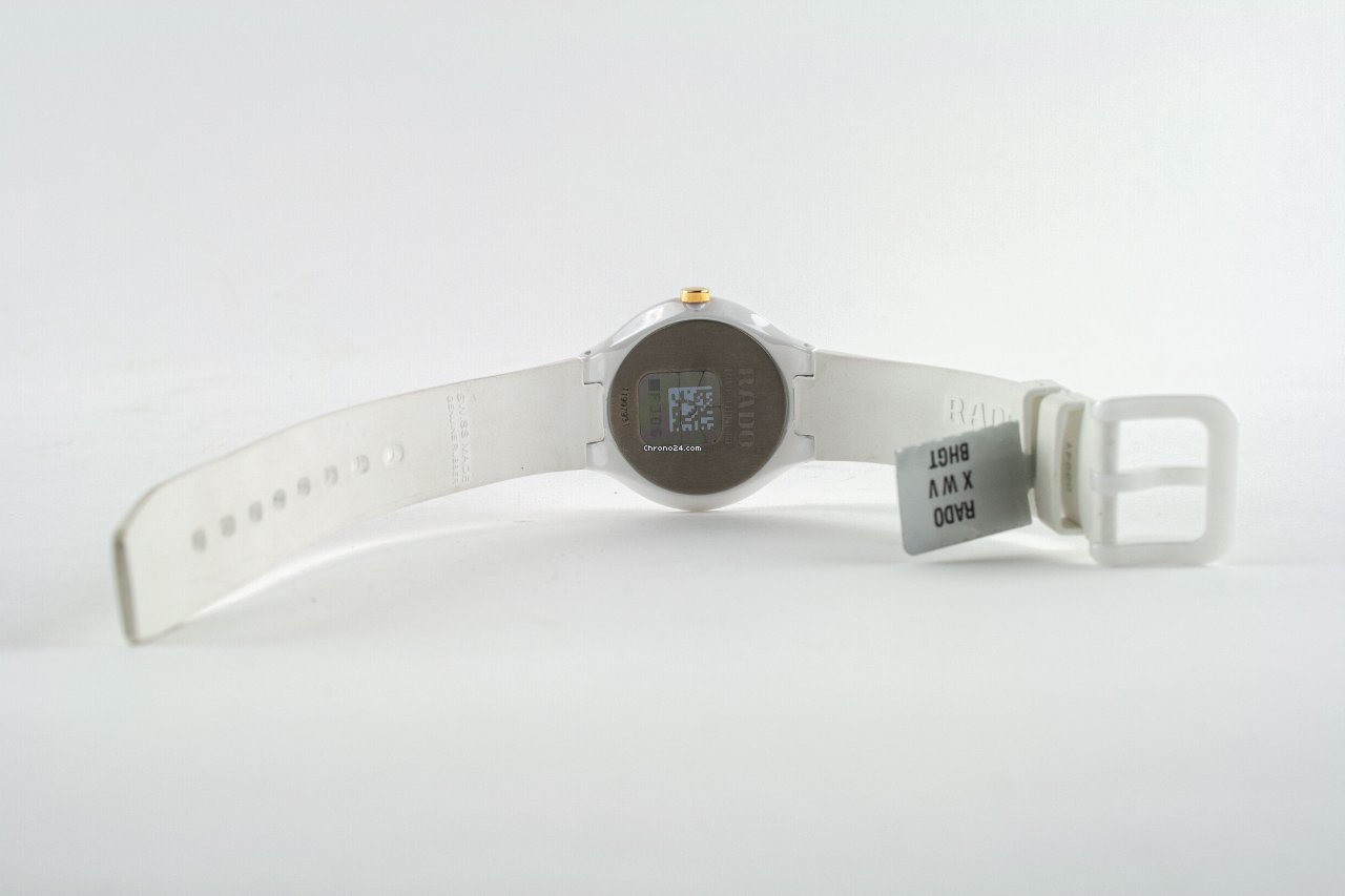 IMG_9081 Rado True Thinline Womens watch Quartz Ceramic R27958109 Replica 5