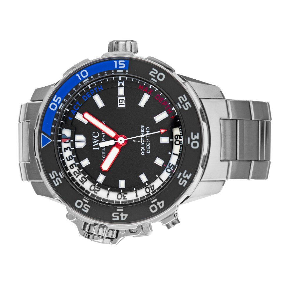 IMG_9081 IWC Aquatimer Deep Two Mens watch Unisex Automatic Steel IW354701 Replica 5
