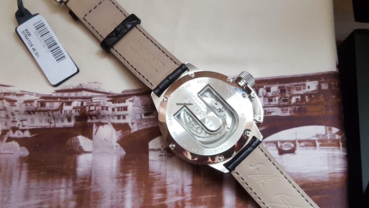 U-Boat Classico Mens watch Unisex Automatic Tungsten 9006 Replica 5