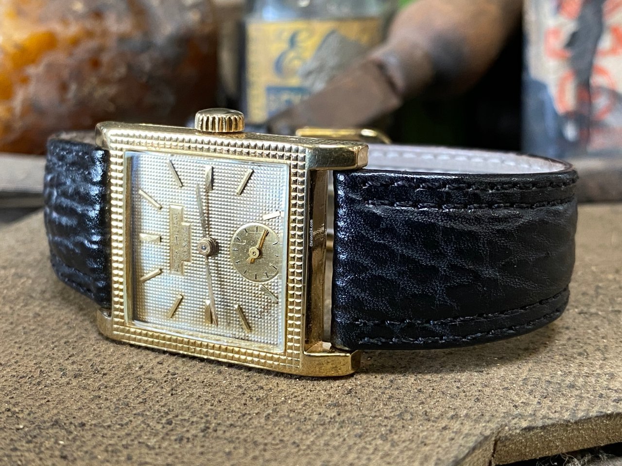 IMG_9081 Patek Philippe Vintage Mens watch Unisex Manual winding Yellow gold 2496 Replica 5