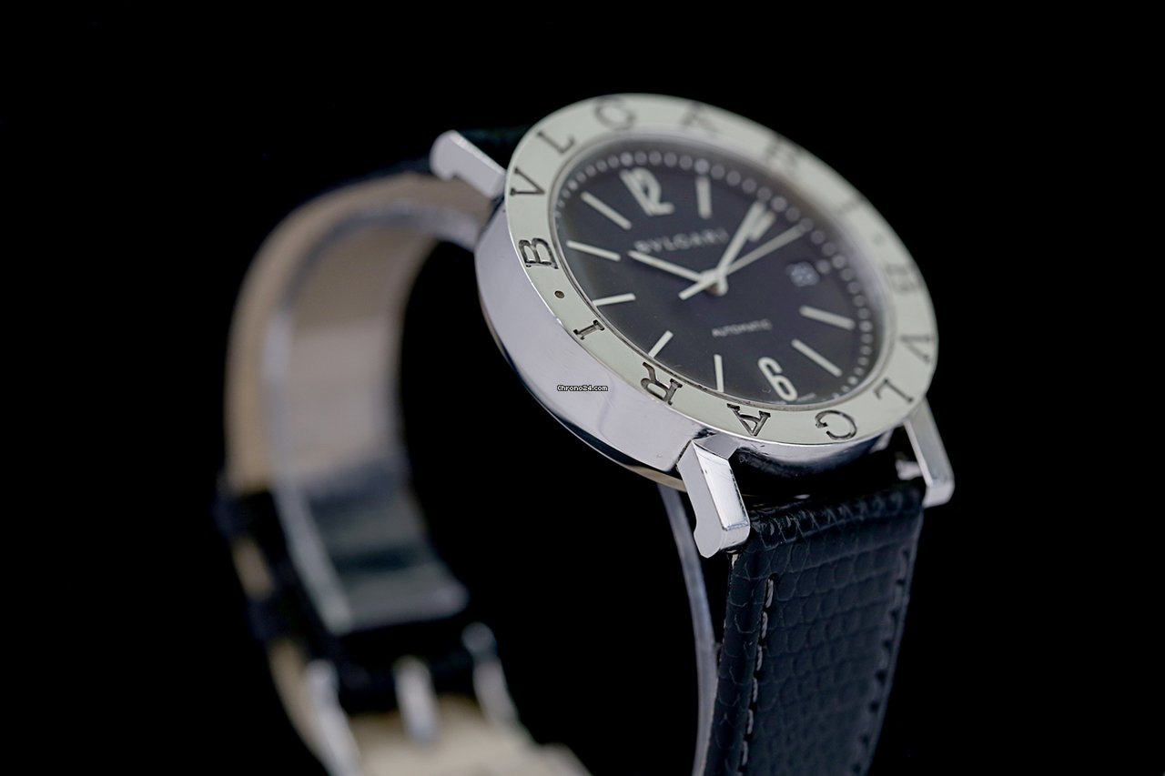 Bulgari Bulgari Mens watch Unisex Automatic Steel BB 38 SL Replica 5