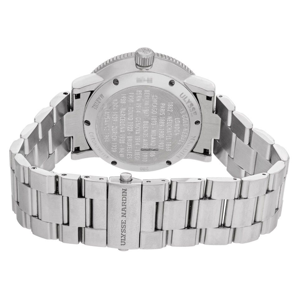 Ulysse Nardin Mens watch Unisex Automatic Steel 1846 Replica 5