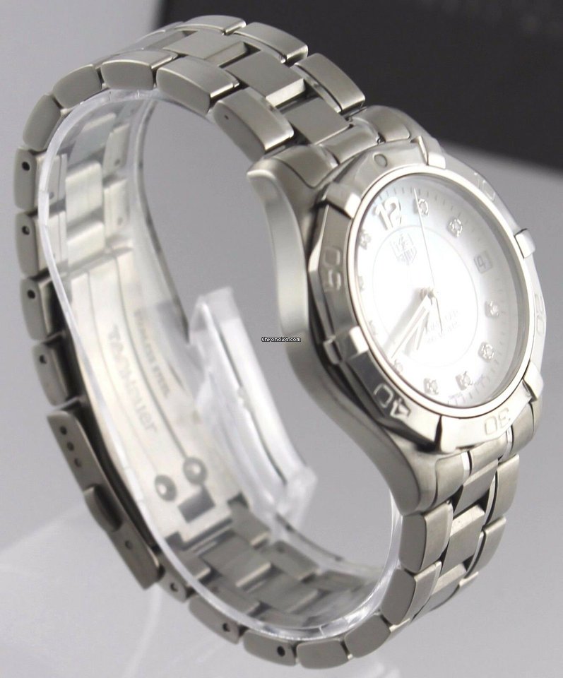 TAG Heuer Aquaracer Lady Womens watch Quartz Steel WAF1312.BA0817, Replica 5