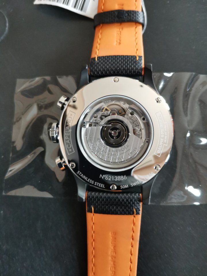 Baume & Mercier Capeland Mens watch Unisex Automatic Steel M0A10451 Replica 5
