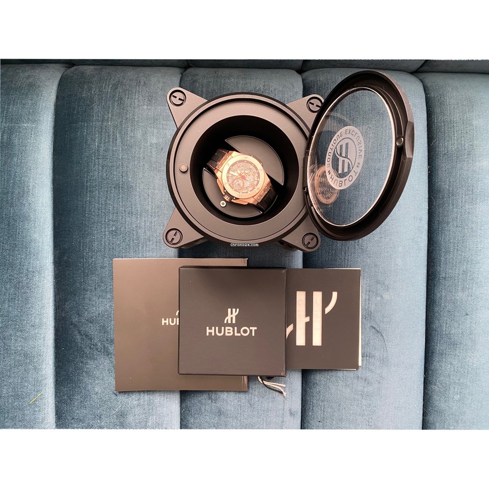 Hublot Big Bang Ferrari Mens watch Unisex Automatic Rose gold 222 500 Replica 5