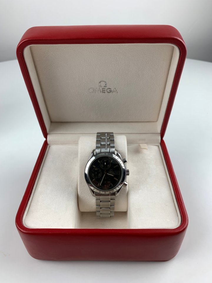 IMG_9081 Omega Speedmaster Date Mens watch Unisex Automatic Steel 3513.54.00 Replica 5