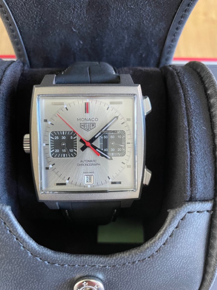 TAG Heuer Monaco Mens watch Unisex Automatic Titanium CAW218B.FC6496 Replica 5