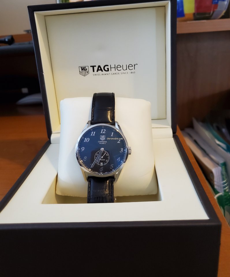 IMG_9081 TAG Heuer Carrera Calibre 6 Mens watch Unisex Automatic Steel was2110.fc6180 Replica 5
